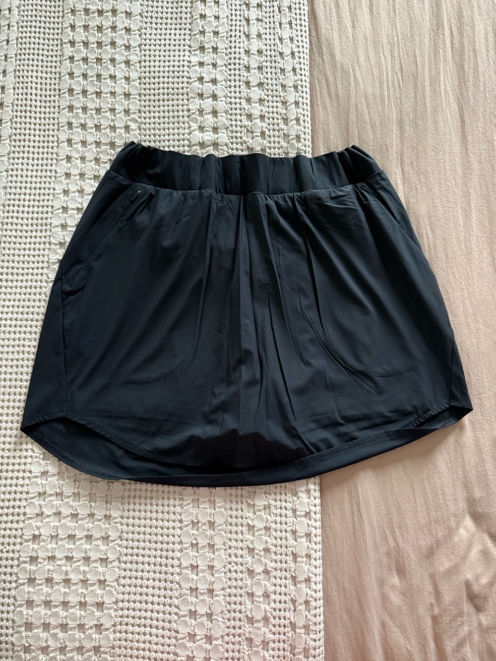 all in motion Black Athletic Skort with Adjustable Drawstring Waistband Size M